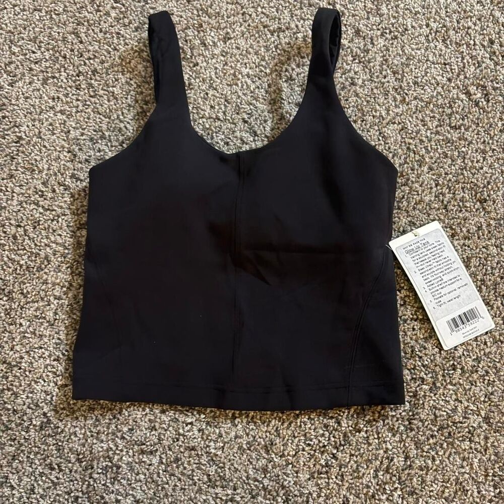 NEW Lululemon Women's Black Glow Up Tank NWT